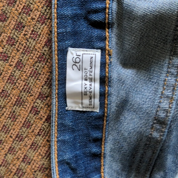 GAP 1969 Sexy Boot Jeans Size 26regular - Picture 3 of 5
